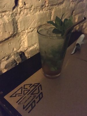 Mojito at Casa Bruja in Montevideo