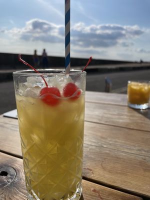Non alcoholic pina colada at The Lighthouse   in Milford On Sea