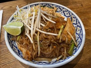 good pad thai  at Glur in New York City
