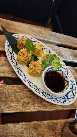 Dumplings at Glur in New York City