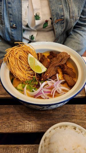 Khao soi at Glur in New York City