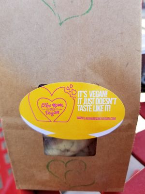 Lemon berry twist cookies at Like Mom's Only Vegan in Cincinnati