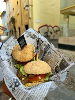 Vegan Burgers   at American Bakery in Locarno