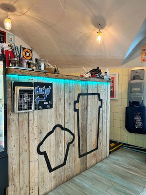 Inside the restaurant   at American Bakery in Locarno