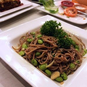  Big portions
 at Cafe Salivation in Central Singapore