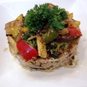  Foods tasty
 at Cafe Salivation in Central Singapore