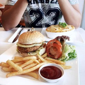  Nice staff
 at Cafe Salivation in Central Singapore