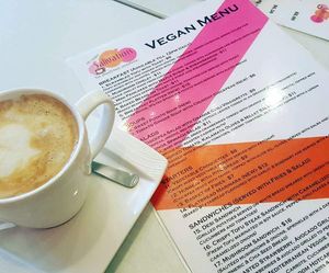 Good food
 at Cafe Salivation in Central Singapore