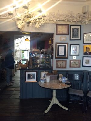 Inside at The Lamppost Cafe in Belfast