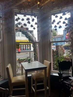 Inside at The Lamppost Cafe in Belfast