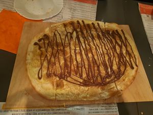 Happy Nutella (vegan) at Marianne's Flammkuchen in Karlsruhe