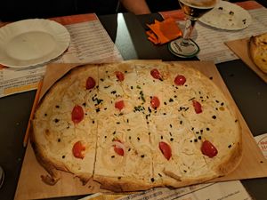 Knobi (vegan) at Marianne's Flammkuchen in Karlsruhe