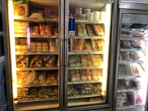 Freezer at Friendly Vegetarian Food Supplier 善缘 - AMK in Northeast Singapore