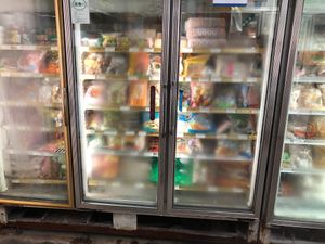 Freezer at Friendly Vegetarian Food Supplier 善缘 - AMK in Northeast Singapore