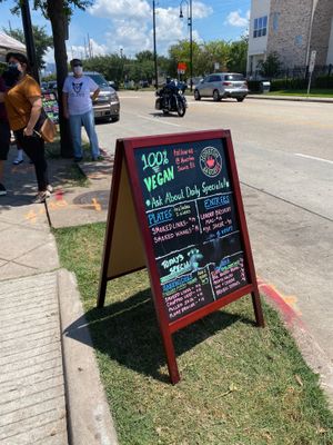 Menu!  at Houston Sauce Pit in Houston