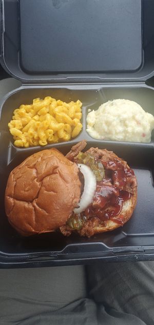 Best barbecue I've had at Houston Sauce Pit in Houston