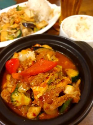 Geschmort Bio-Tofu Seitan at Viet Veggie in Cologne