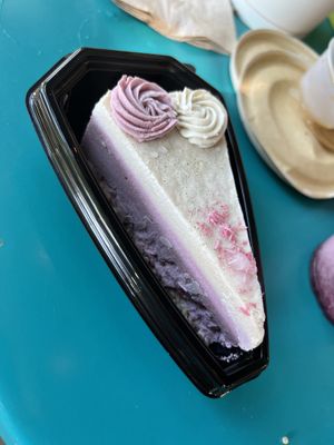 Strawberry cream pie at HeartBeet Organic Superfoods Cafe - West Seattle in Seattle