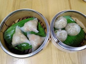 Steam dumpling at Yuan Xiang Vegetarian Food 圆香素食馆 - Changi in Central Singapore