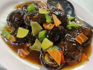 shitake mushrooms at Yuan Xiang Vegetarian Food 圆香素食馆 - Changi in Central Singapore