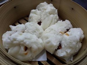 char siew bun  at Yuan Xiang Vegetarian Food 圆香素食馆 - Changi in Central Singapore