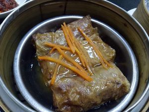 bean curd wrap  at Yuan Xiang Vegetarian Food 圆香素食馆 - Changi in Central Singapore