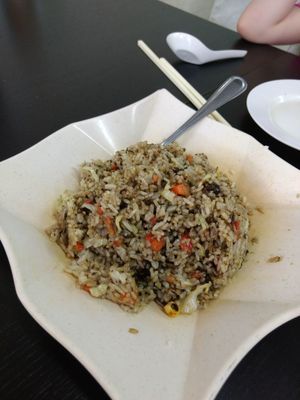 Olive rice at Yuan Xiang Vegetarian Food 圆香素食馆 - Changi in Central Singapore
