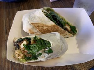 Vegan moosewood burrito  at girlsgirlsgirls Burritos in Lexington