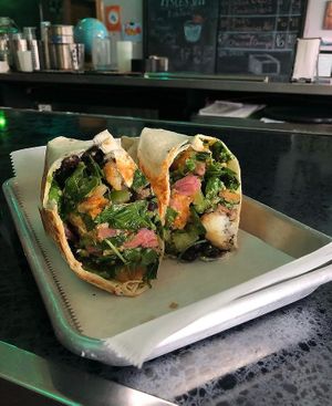 NEW! WakeyBakey Burrito - Vegan at girlsgirlsgirls Burritos in Lexington