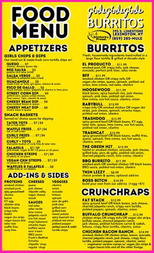  at girlsgirlsgirls Burritos in Lexington