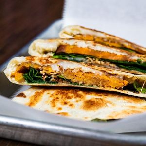 Vegan XOXO Quesadilla at girlsgirlsgirls Burritos in Lexington