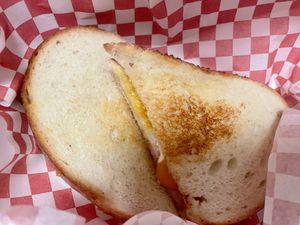 Grilled cheese at The Bayside Cafe in Everett