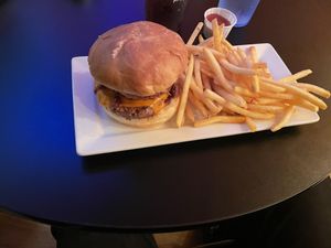Western Burger & Fries at The Bayside Cafe in Everett
