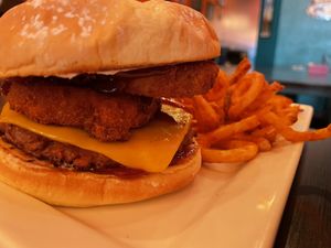 Western Beyond Burger at The Bayside Cafe in Everett