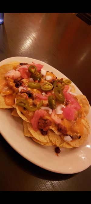 nachos at The Bayside Cafe in Everett