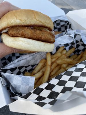 Bacun slider  at The Bayside Cafe in Everett