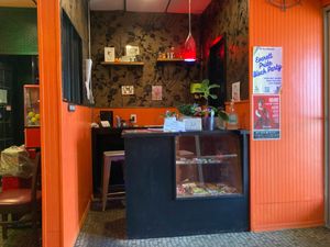 entry desk at The Bayside Cafe in Everett
