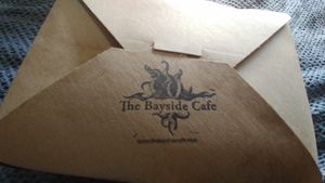 Love the logo at The Bayside Cafe in Everett