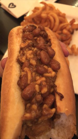 Chili dog at The Bayside Cafe in Everett