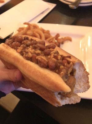 Chili dog at The Bayside Cafe in Everett