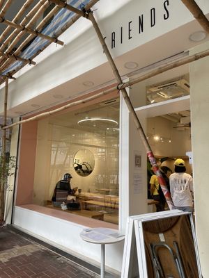 Renovating  at Friends of Years in New Territories