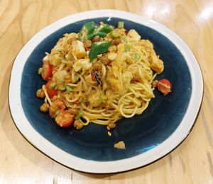 West African Maafe Spicy Spaghetti 西非花生醬義大利粉 at Friends of Years in New Territories