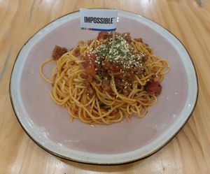 Impossible Spaghetti Bolognese 不可能肉醬意粉 at Friends of Years in New Territories