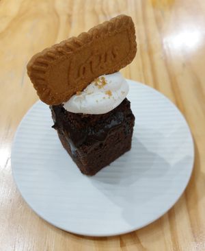 Chocolate Cake with Lotus Biscoff at Friends of Years in New Territories