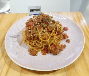 Impossible Bolognese 不可能肉醬意粉 at Friends of Years in New Territories