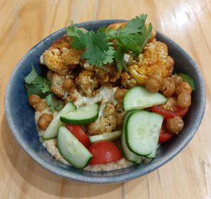 Summer Buffalo Grilled Veggie with Hummus 夏日水牛城烤雜菜 配 鷹嘴豆泥👍 at Friends of Years in New Territories