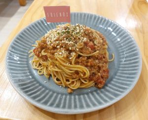 Impossible Bolognese 不可能⾁醬意粉 at Friends of Years in New Territories