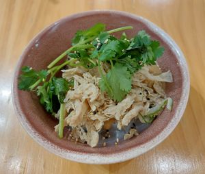 Shredded Chicken Cold Noodles 麻醬雞絲粉皮 at Friends of Years in New Territories