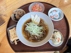 Korean cold noodles set  at Friends of Years in New Territories