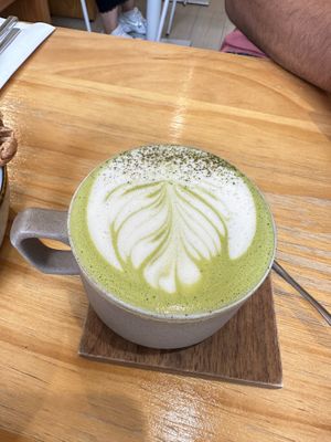Matcha latte  at Friends of Years in New Territories